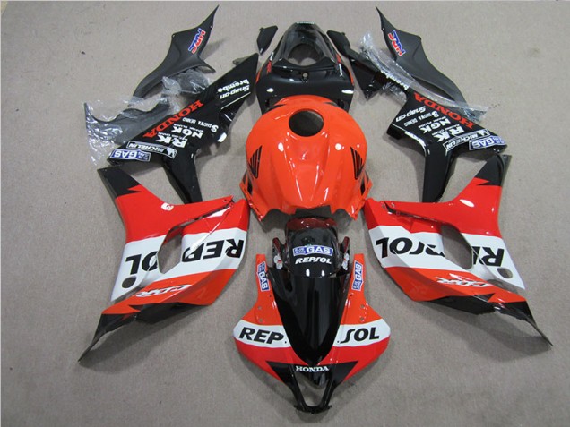 CBR 600 RR 2007-2008 - Orange Noir Repsol CBR 600 RR 2007-2008 - Orange Noir Repsol