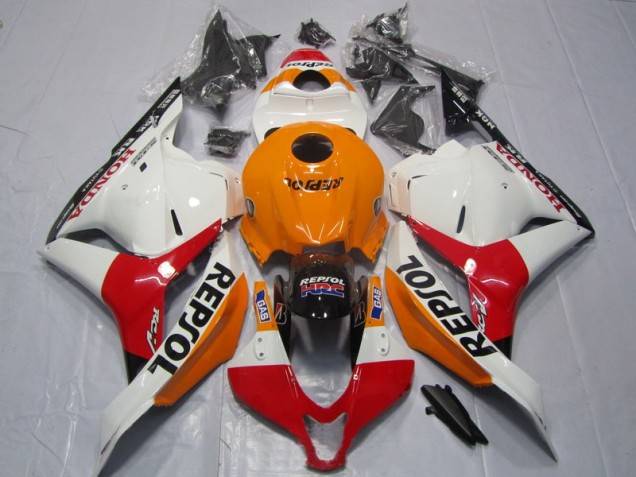 CBR 600 RR 2009-2012 - Orange Rouge Blanc Repsol CBR 600 RR 2009-2012 - Orange Rouge Blanc Repsol