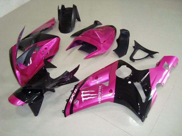 ZX6R 2003-2004 - Rose Noir Monster ZX6R 2003-2004 - Rose Noir Monster