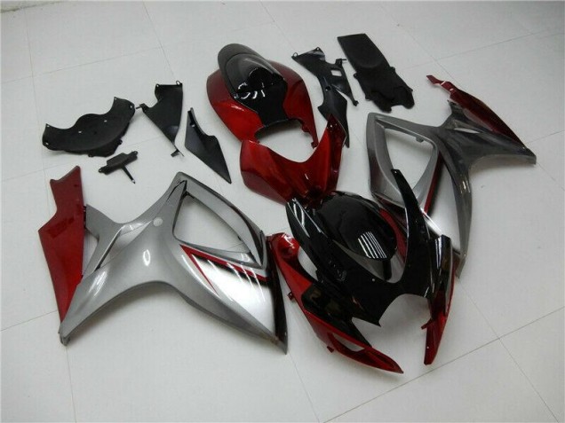 GSXR 600 / 750 K6 2006-2007 - Rouge Argent GSXR 600 / 750 K6 2006-2007 - Rouge Argent