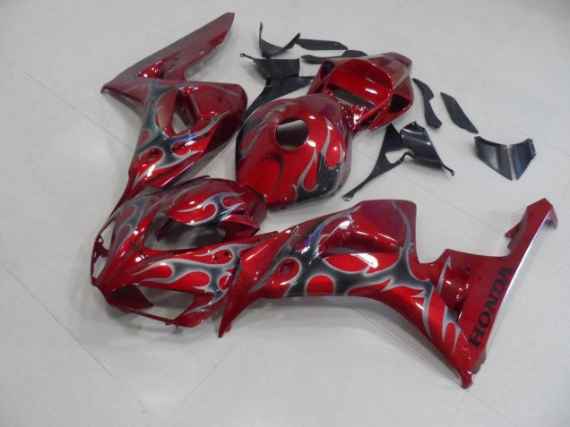 CBR 1000 RR 2006-2007 - Rouge Argent Flamme CBR 1000 RR 2006-2007 - Rouge Argent Flamme
