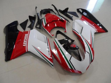 Ducati 848 1098 1198 2007-2014 - Rouge Blanc