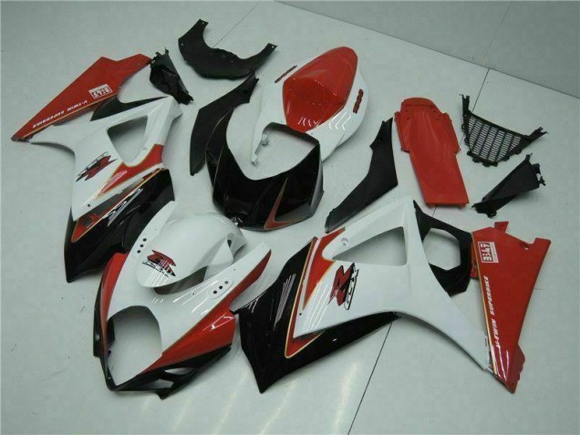 GSXR 1000 K7 2007-2008 - Rouge Blanc GSXR 1000 K7 2007-2008 - Rouge Blanc