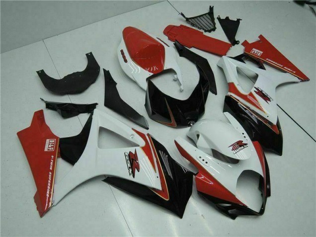 GSXR 1000 K7 2007-2008 - Rouge Blanc GSXR 1000 K7 2007-2008 - Rouge Blanc