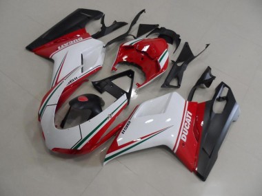Ducati 848 1098 1198 2007-2014 - Rouge Blanc