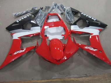 R6 2003-2005 - Rouge Blanc Décalque
