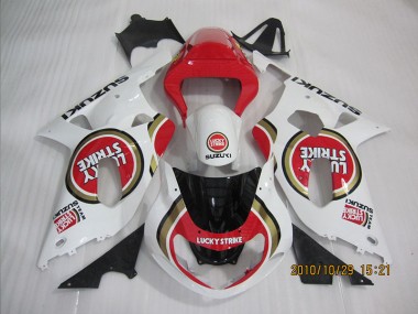 GSXR 600 K1 K2 K3 2001-2003 - Rouge Blanc Lucky Strike