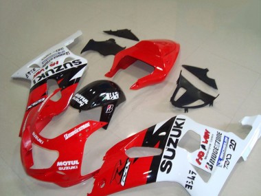 GSXR 750 K1 K2 K3 2001-2003 - Rouge Blanc Motul