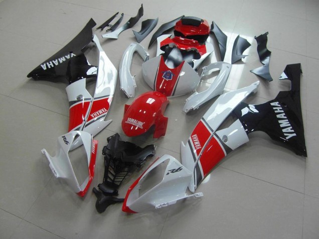 R6 2008-2016 - Rouge Blanc Noir R6 2008-2016 - Rouge Blanc Noir