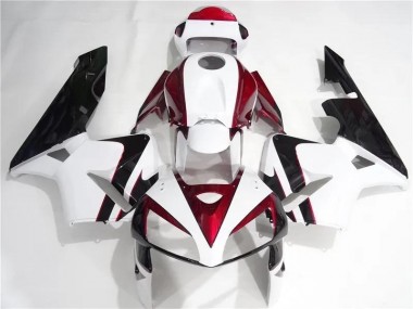 CBR 600 RR 2005-2006 - Rouge Blanc Noir