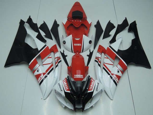 R6 2008-2016 - Rouge Blanc Noir