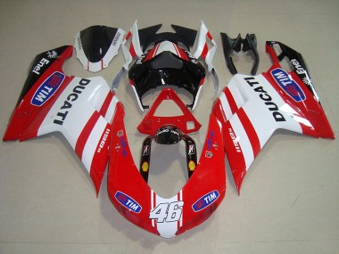 Ducati 1098 2007-2014 - Rouge Blanc Tim 46