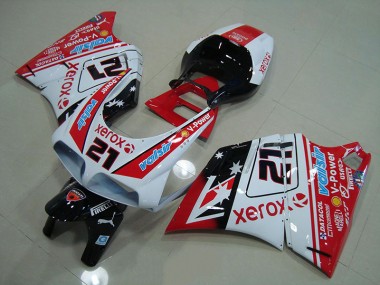 Ducati 748 916 996 996S 1993-2005 - Rouge Blanc Xerox 21