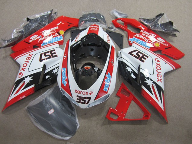 Ducati 1098 2007-2014 - Rouge Blanc Xerox 357