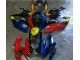 GSXR 600 / 750 K6 2006-2007 - Rouge Bleu GSXR 600 / 750 K6 2006-2007 - Rouge Bleu