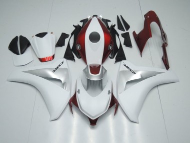 CBR 1000 RR 2008-2011 - Rouge Bonbon Blanc et Argent