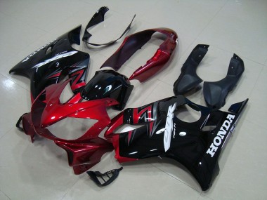 CBR 600 F4i 2004-2007 - Rouge Bonbon Noir