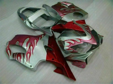 CBR 600 F4i 2001-2003 - Rouge Flamme Argent
