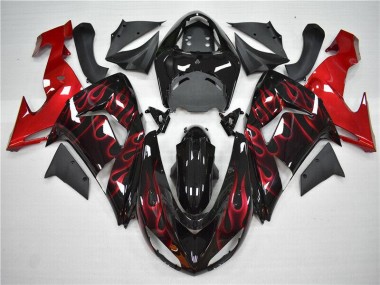 ZX10R 2006-2007 - Rouge Flamme