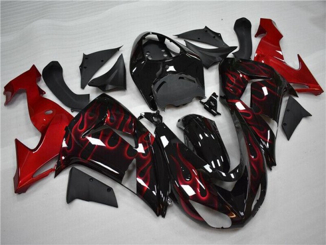 ZX10R 2006-2007 - Rouge Flamme