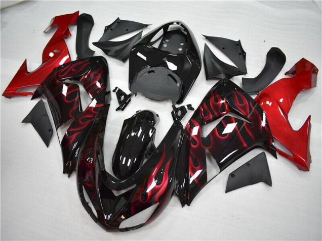 ZX10R 2006-2007 - Rouge Flamme