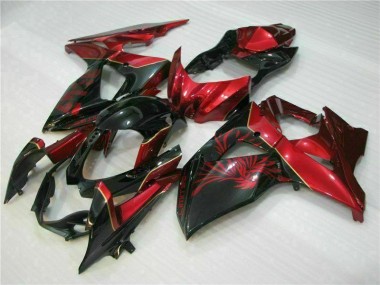 GSXR 1000 K9 2009-2016 - Rouge Flamme Noir