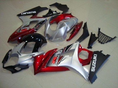 GSXR 1000 K7 2007-2008 - Rouge Noir Argent