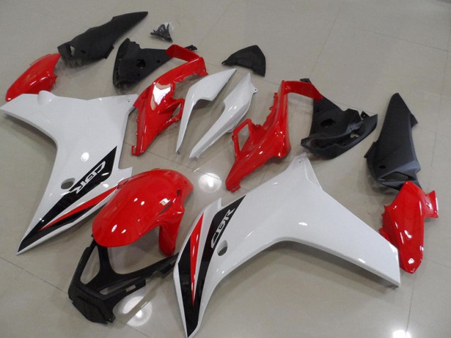 CBR 600 F 2011-2013 - Rouge Noir Blanc CBR 600 F 2011-2013 - Rouge Noir Blanc