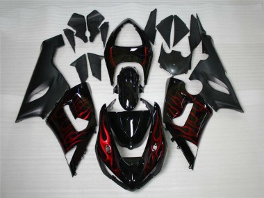 ZX6R 2005-2006 - Rouge Noir