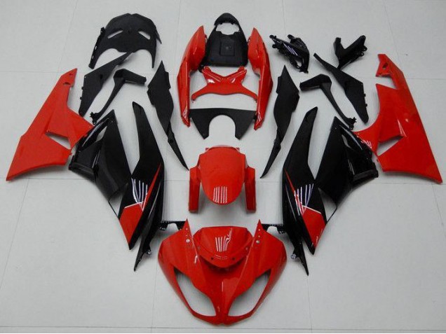 ZX6R 2009-2012 - Rouge Noir ZX6R 2009-2012 - Rouge Noir