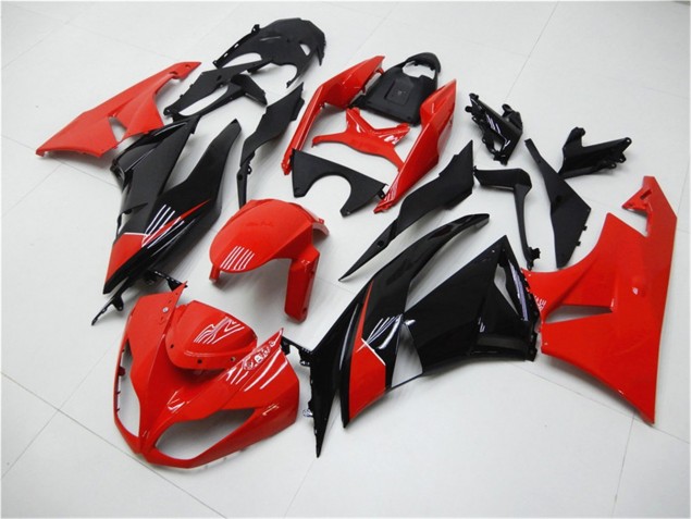 ZX6R 2009-2012 - Rouge Noir ZX6R 2009-2012 - Rouge Noir