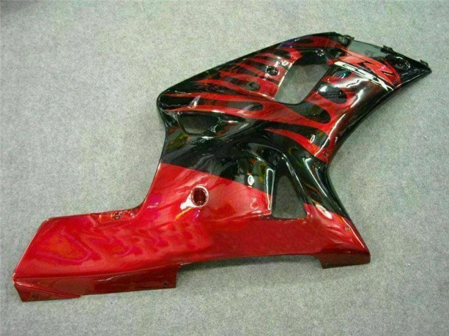 GSXR 600 / 750 K1 K2 K3 2001-2003 - Rouge Noir GSXR 600 / 750 K1 K2 K3 2001-2003 - Rouge Noir