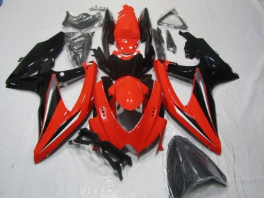 GSXR 600 K8 2008-2010 - Rouge Noir
