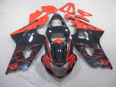 GSXR 750 K4 2004-2005 - Rouge Noir