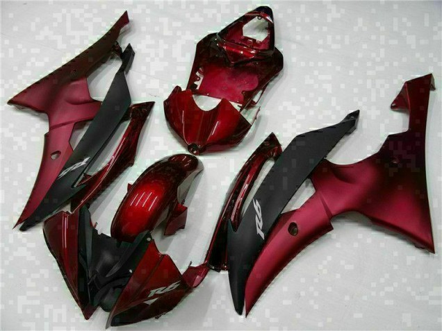 R6 2008-2016 - Rouge Noir