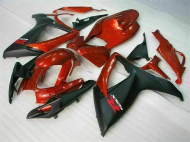 GSXR 600 / 750 K6 2006-2007 - Rouge Noir