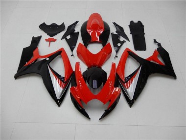 GSXR 600 / 750 K6 2006-2007 - Rouge Noir