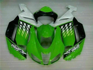 ZX6R 2007-2008 - Vert Blanc Ninja