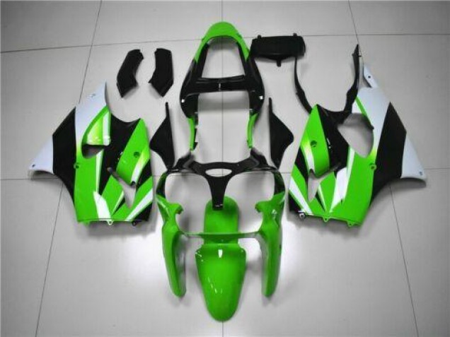 ZX6R 2000-2002 - Vert Blanc Noir ZX6R 2000-2002 - Vert Blanc Noir