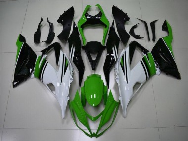 ZX6R 2013-2018 - Vert Blanc Noir