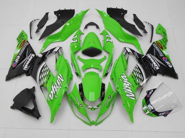 ZX6R 2013-2018 - Vert Noir 11
