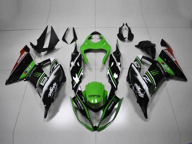 ZX6R 2013-2018 - Vert Noir Blanc