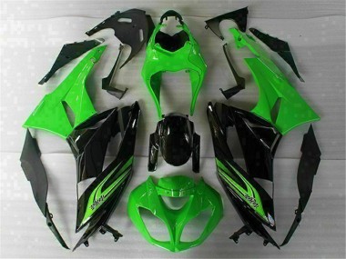 ZX6R 2009-2012 - Vert Noir