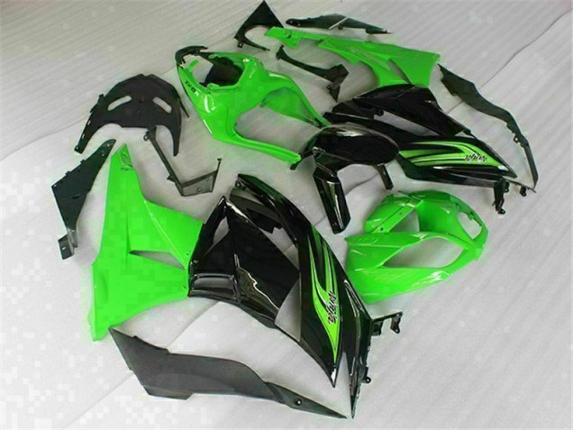 ZX6R 2009-2012 - Vert Noir ZX6R 2009-2012 - Vert Noir