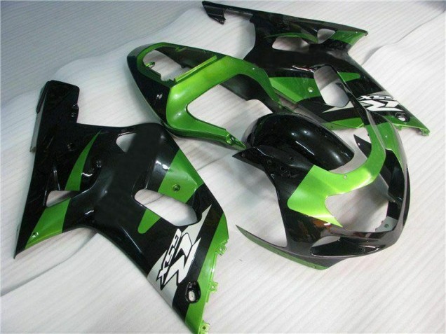 GSXR 600 / 750 K1 K2 K3 2001-2003 - Vert Noir GSXR 600 / 750 K1 K2 K3 2001-2003 - Vert Noir