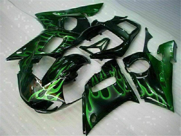 R6 1998-2002 - Vert Noir R6 1998-2002 - Vert Noir