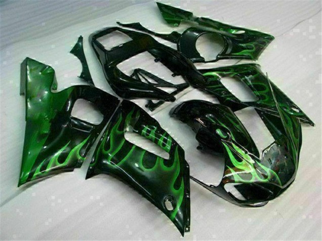 R6 1998-2002 - Vert Noir R6 1998-2002 - Vert Noir