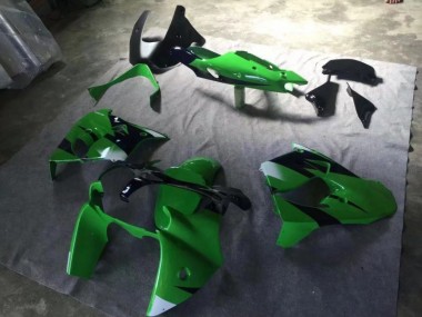 ZX9R 2000-2001 - Vert Noir Mat Ink Bleu