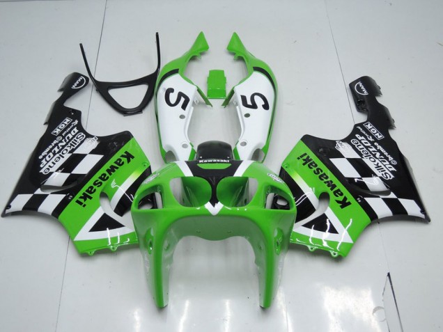 ZX7R 1996-2003 - Vert Noir et Blanc ZX7R 1996-2003 - Vert Noir et Blanc