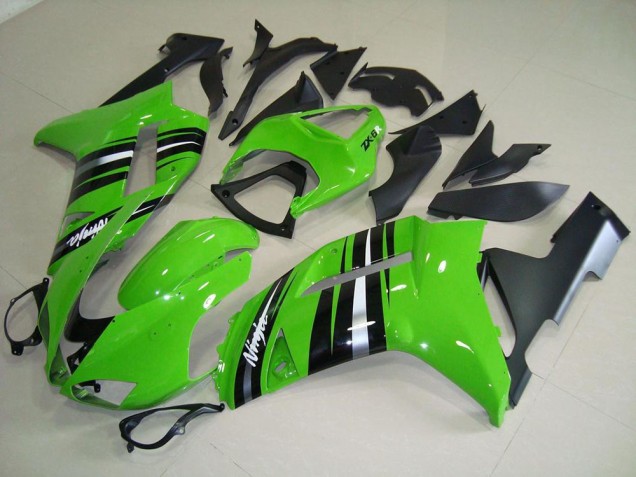 ZX6R 2007-2008 - Vert et Argent Bande ZX6R 2007-2008 - Vert et Argent Bande